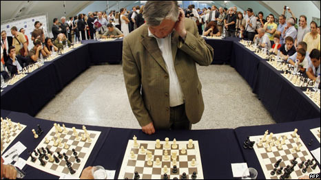 Chess Grandmaster Rematch 兩位超級象棋大師25年后再戰